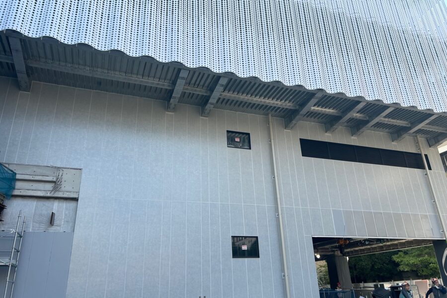 OSHIROX　OXハイブリッドカラーコーティング工法：名古屋市立大学病院